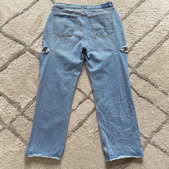 Abercrombie and Fitch jeans 90s baggy low rise high waisted curve love 33 / 16 - Picture 4 of 13